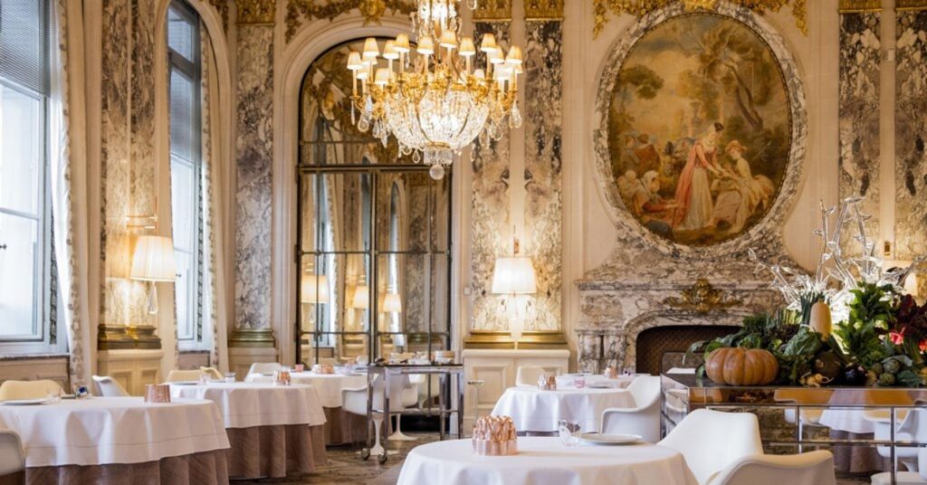 Le Meurice, med tre Michelin-stjerner
