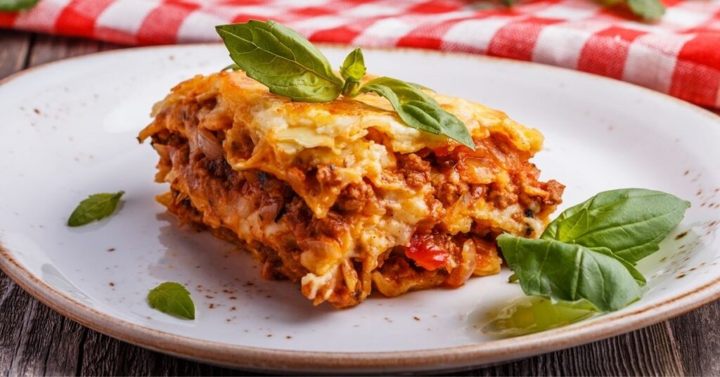 Lasagne: typiske italienske retter