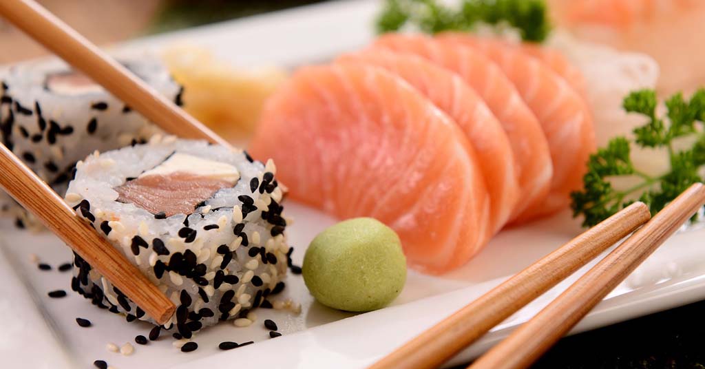 hvordan man spiser sushi