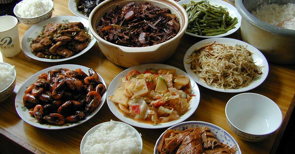 Karakteristika for kinesisk gastronomi